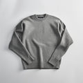 Grey Round Neck Semi Winter
